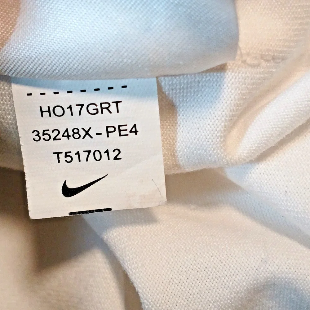 Nike Dri-Fit Penn State Nittany‎ Lions Long Sleeve Shirt Men's Size L White Blue